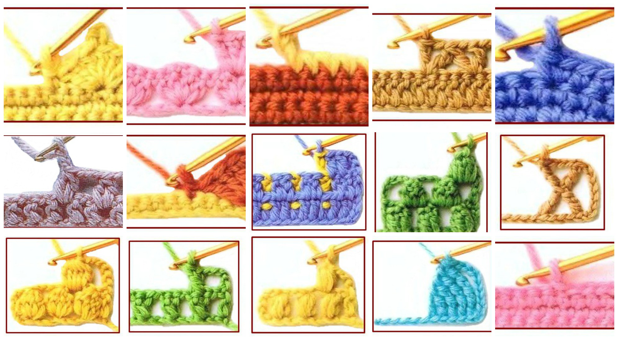 130 Crochet Symbols