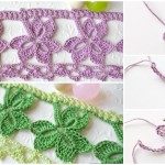 Crochet Trefoil Lace Edging