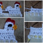 Crochet Little Hen Border