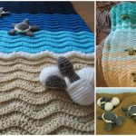 Crochet Turtle Beach Blanket