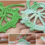 How To Crochet Leaf In Round
