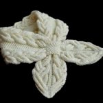 Knit Milky White Cables Scarf – Video Tutorial