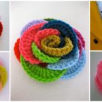 Crochet Loopy Roses