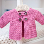 Crochet Buttoned Jacket