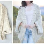 Easy Knit Blanket Sweater Pattern