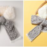 How To Crochet Elegant Bow Scarf
