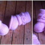 Crochet UGG Baby Boots