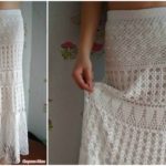 Crochet Summer Maxi Skirt
