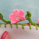 Crochet Beautiful Flower Border