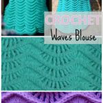 Crochet Waves Blouse