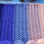 Loop Stitch Braid Baby Blanket