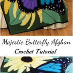 Crochet Majestic Butterfly Afghan