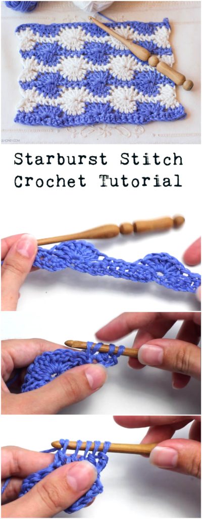 Starburst Stitch Crochet Tutorial Pretty Ideas