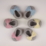 Crochet Baby Booties with Bow