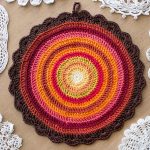Crochet Standard 12 Round Mandala