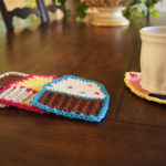 Crochet Cupcake Coasters