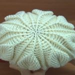 Crochet Hat With 3D Leaves