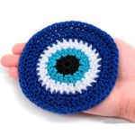 crochet Eye Coasters
