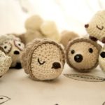 Crochet Bobble Hedgehog