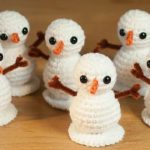 Crochet Cute Snowman