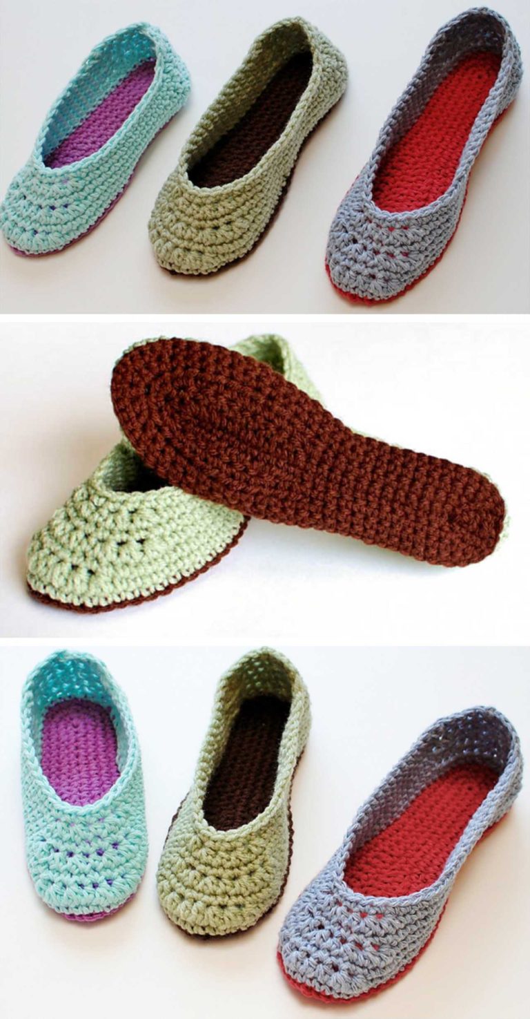 Crochet Ladies Slippers Pretty Ideas