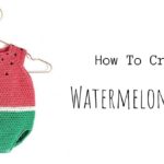 Crochet Watermelon Romper