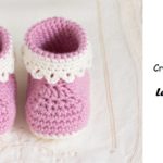Crochet Baby Lady Booties