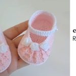 Crochet Rose Sandals