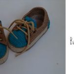 Crochet Baby Boat Shoes