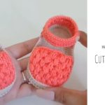 Crochet Cute Puff Sandals