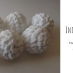 Crochet Indoor Snowballs