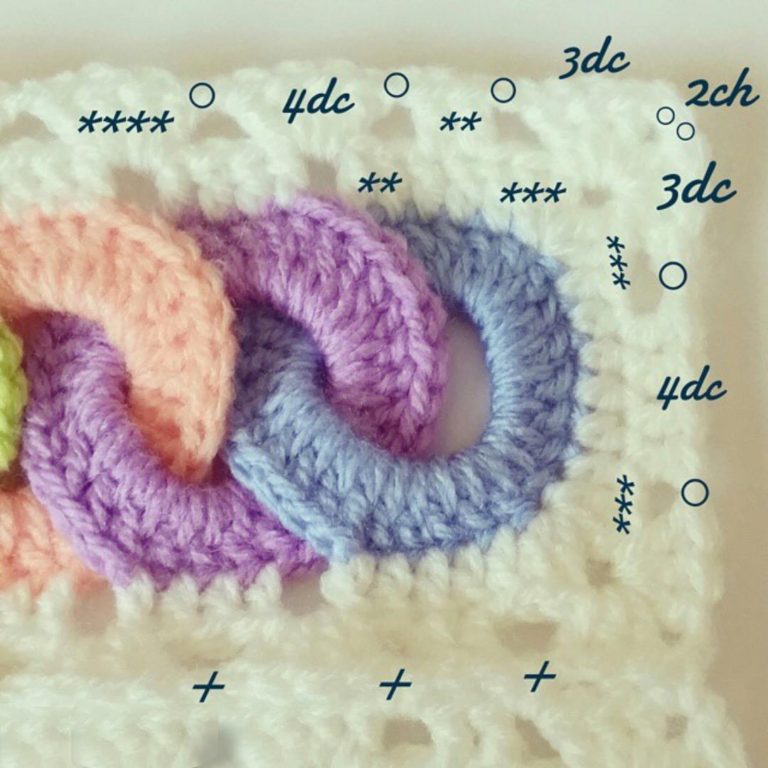 Crochet Rings Baby Blanket Pretty Ideas