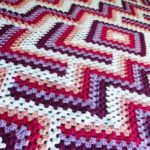 Crochet Drop in the pond lap Blanket