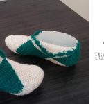 Crochet Easy Harlequin Slippers