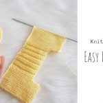 Knit Easy Baby Slippers