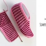 Knit Simple Elegant Slippers