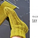 Knit Simple Slipper socks