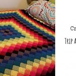 Crochet Trip Around the World Throw