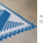 Crochet Popcorn Stitch Rug