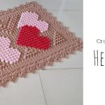 Crochet Hearts Blanket