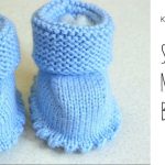 Knit Simple Newborn Booties