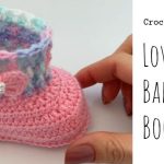 Crochet Lovely Baby Booties