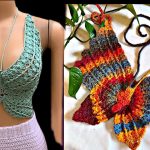 Crochet Butterfly Top