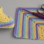 Crochet Secret of Granny Square Baby Booties