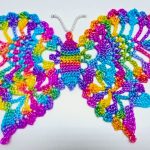 Crochet Colorful Butterfly
