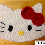 Crochet Hello Kitty Beanie