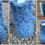 Knit Owl Boots