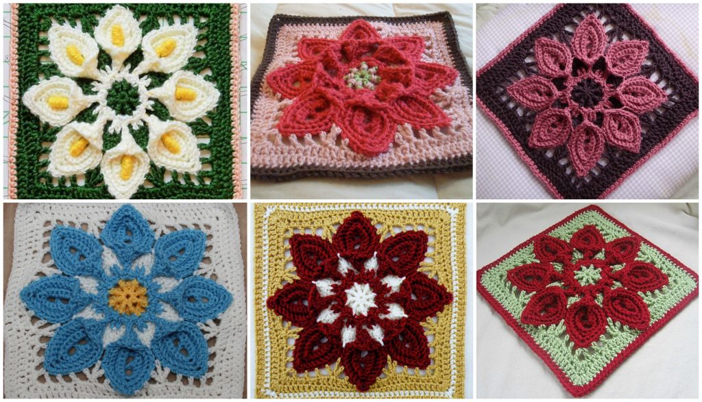 CROCHET PURIFYING PURITAN AFGHAN BLOCKS - Pretty Ideas