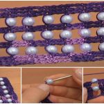 EASY to CROCHET Tape With Beads