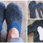 Sew Slippers From old Sweater
